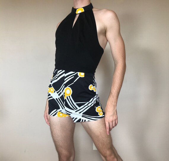 70s Halter top romper