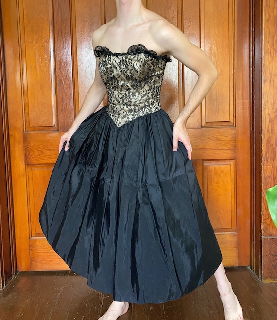 80s Gunne Sax prom dress