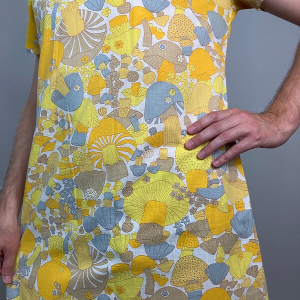 Mushroom Red Dot Print Pattern Dress