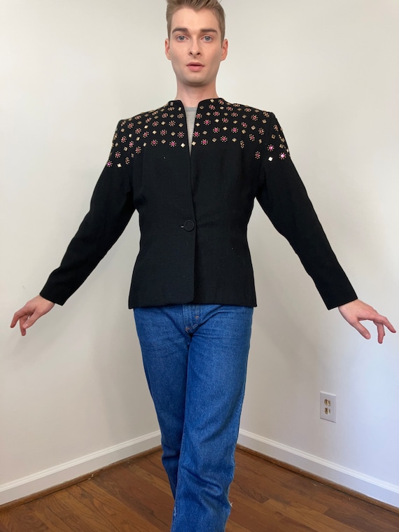1940s Fred A. Block Studded jacket - image 2