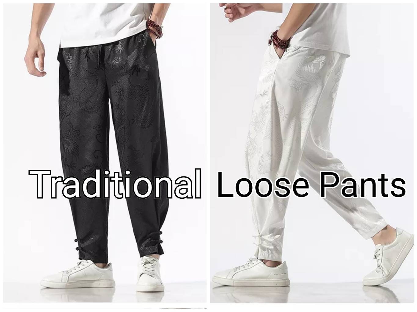 Japanese HarajukuTrousers Casual Kimono Pants Loose Japan Men Etsy