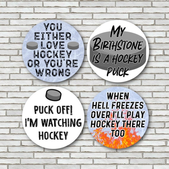 Pin on hockey fan