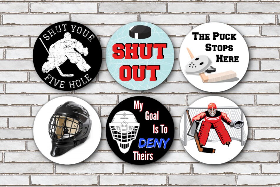 Custom Goalie Decal Set — Shutout Designs