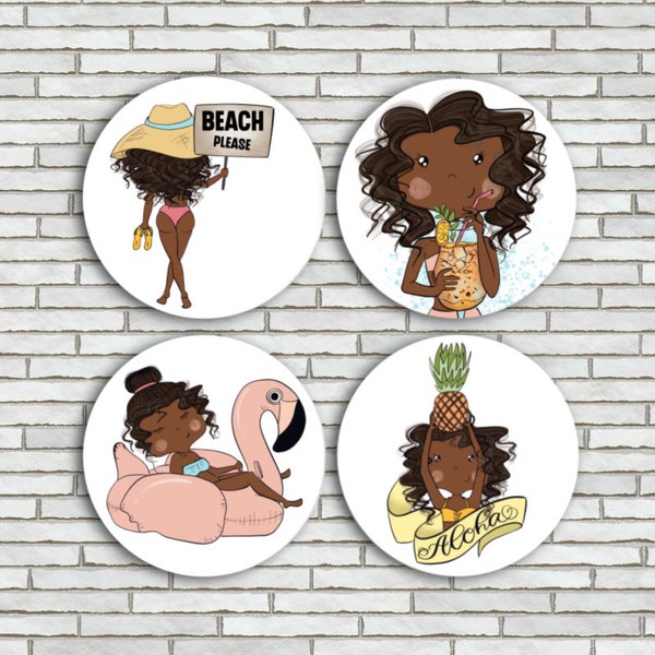 Black Girl Magnets Fridge – Etsy