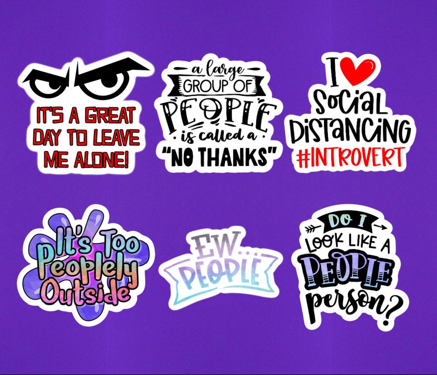 Funny Stickers for Adults, Stickers for Laptop, Stickers for Women