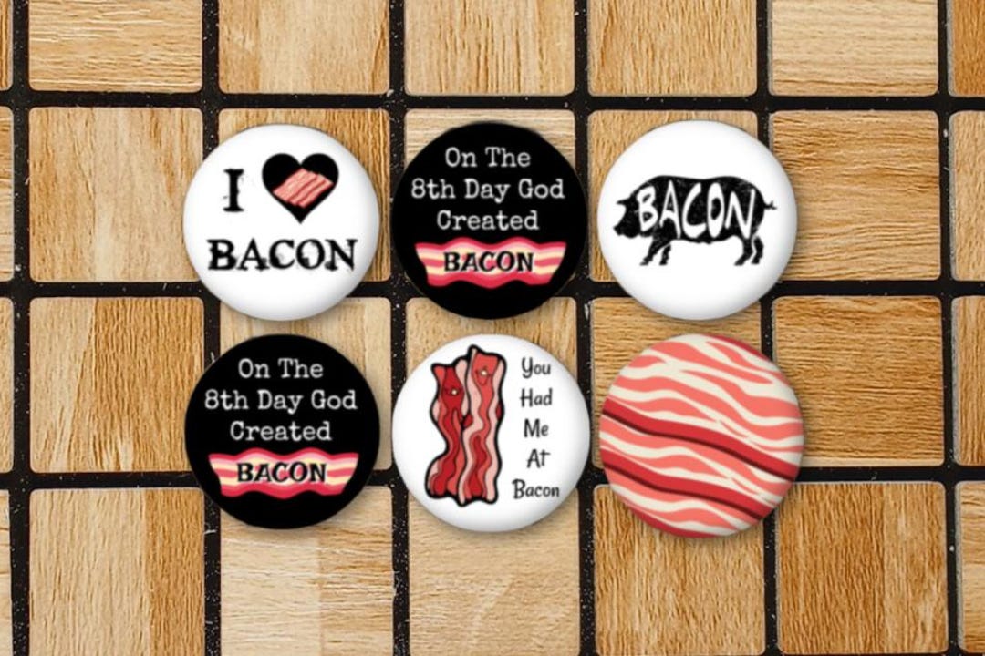 Bacon Lover Set of 6 1.25