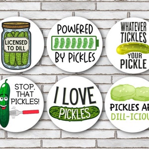 Pickle Sticker Pack Pickle Vinyl Stickers Funny Pickle Quote Decals Pickle  Gifts Waterproof Food Laptop Stickers Cute Pickle Puns 
