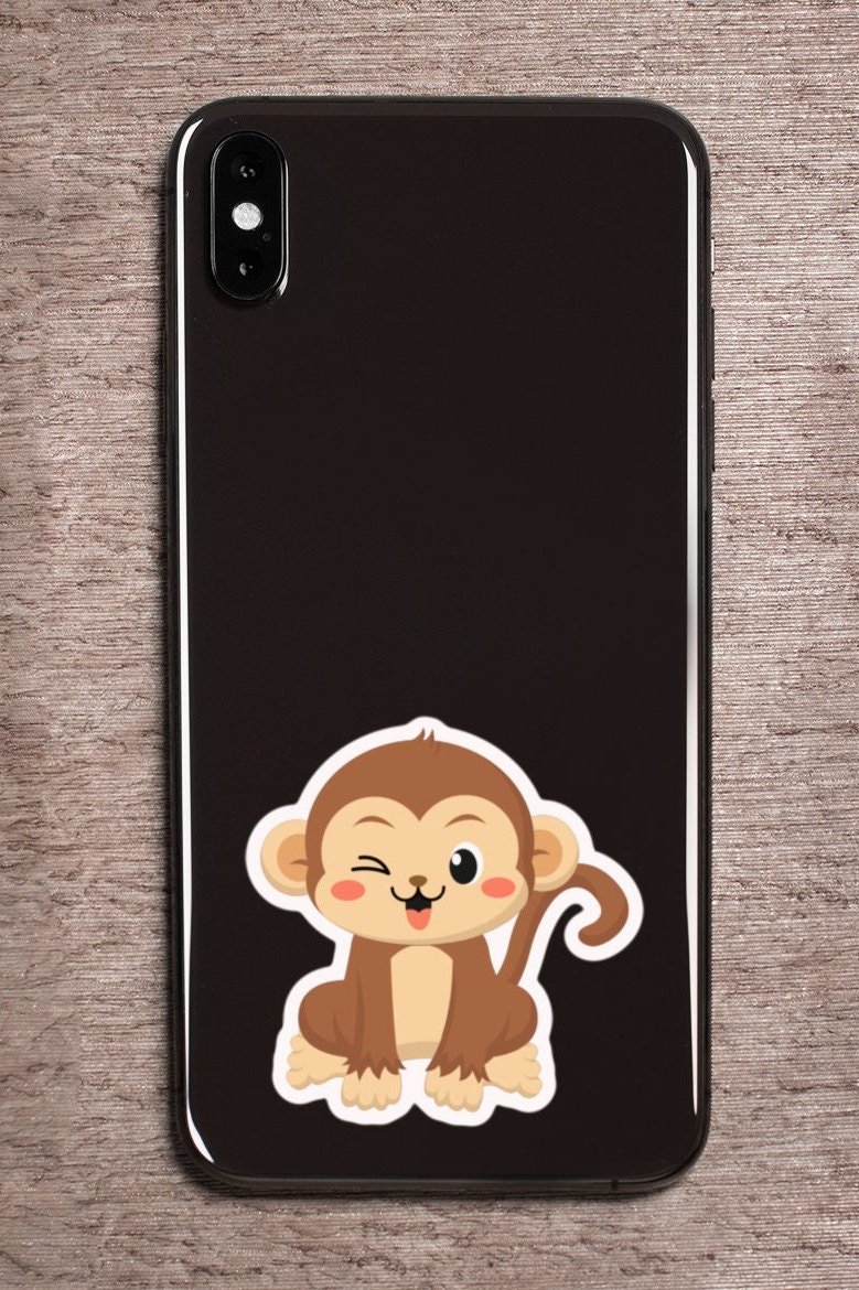 Monkey Sticker by 9713.online for iOS & Android