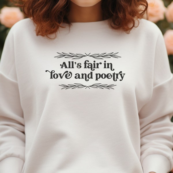 All's Fair in Love and Poetry SVG | Tortured Poets Department svg| Taylor Swift SVG | TTPD svg | Tortured Poets quote svg