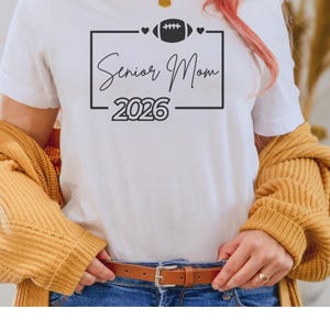 Senior Football Mom SVG | 2026 Senior Football Mom SVG | Senior Mom Design | Senior Mom 2026 | Senior 2025 Mom | Football Mom svg