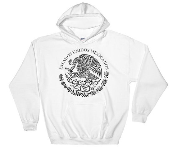 Sudadera Con Capucha Coat Of Arms Mexico Sudadera Mexicana Sudadera Con Capucha Coat Of Arms Mexico Sudadera Mexicana
