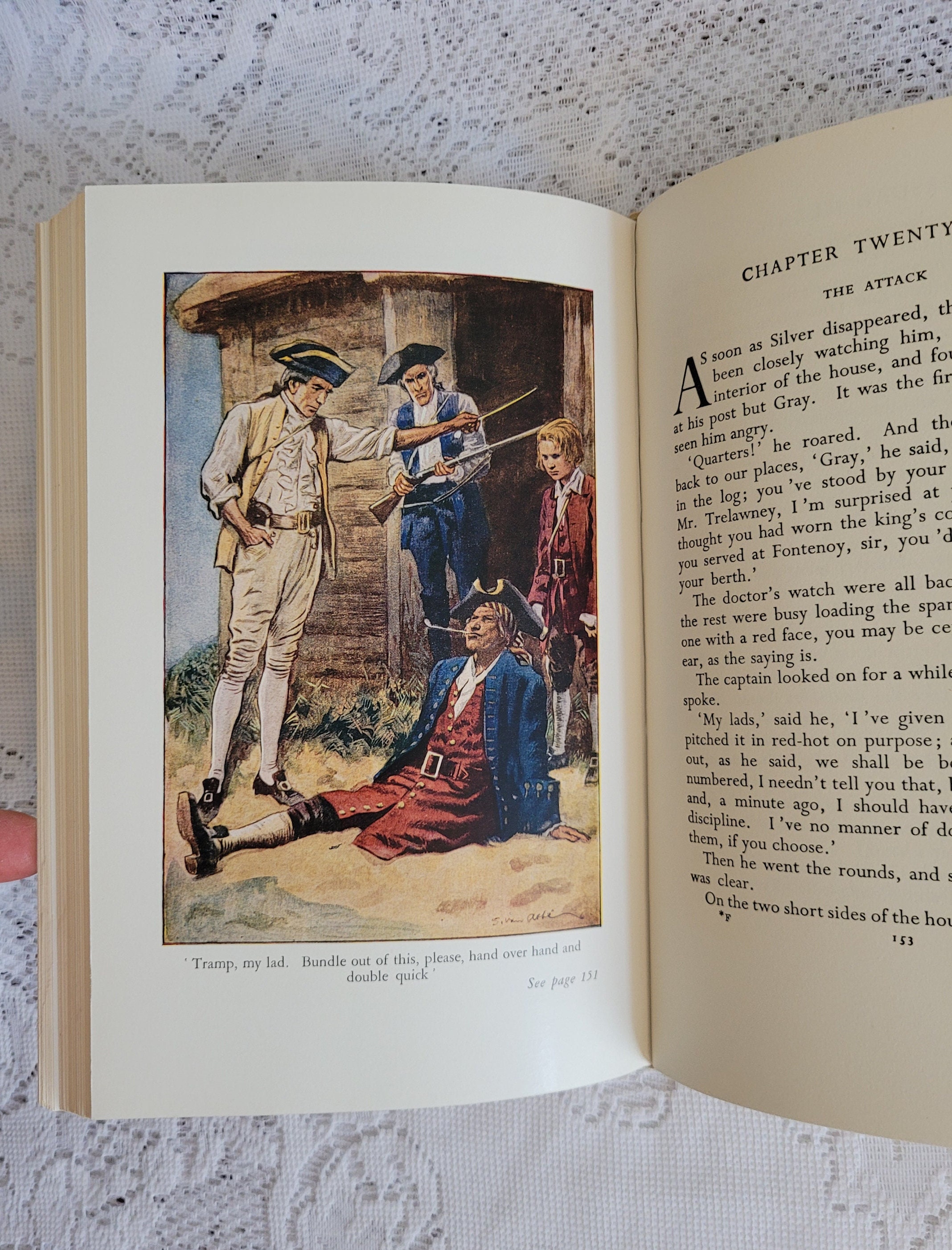 Vintage Book Set with Featured Title | Treasure Island/ Robert Stevenson|  Decorative Vintage Book Sets |Book Décor|5 Book/Set — Clean Earth Books