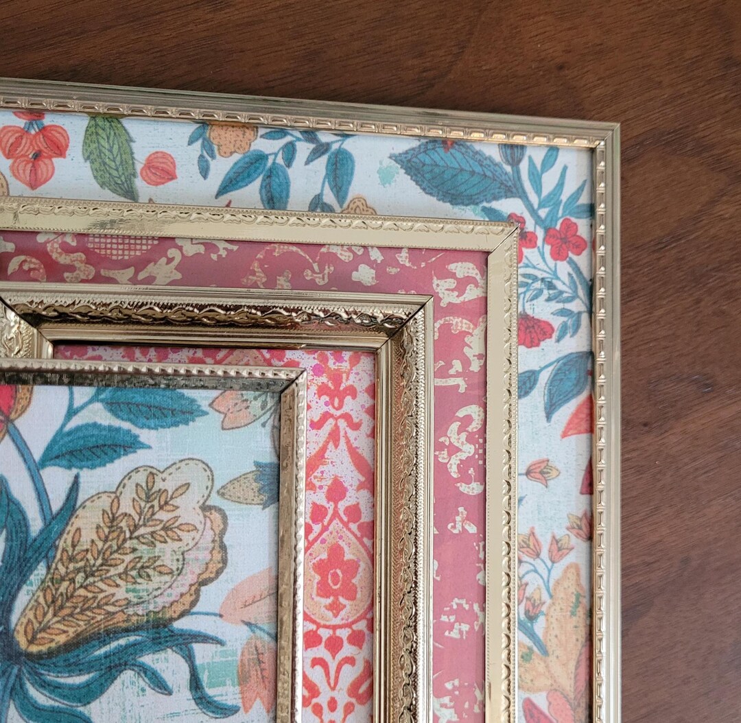 Vintage Gold Tone Picture Frame Set, Mix-match Sizes - Etsy