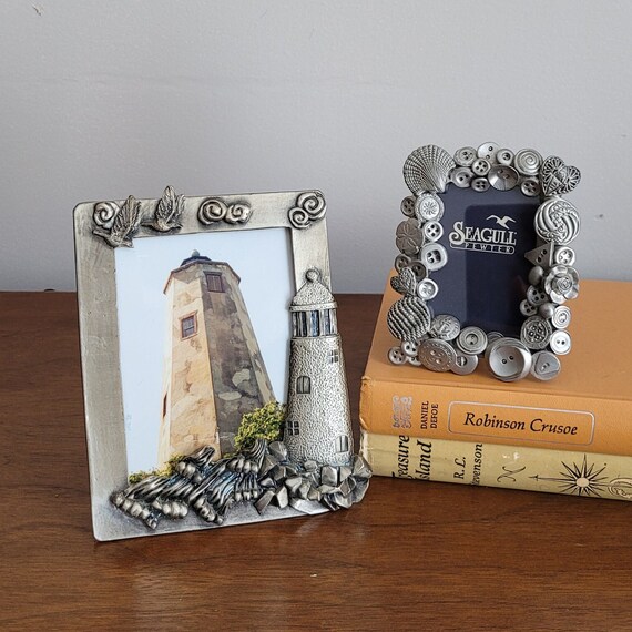 シーガル　フォトフレーム　ピューター 7b4cdeff382d72af1ab422573d2769