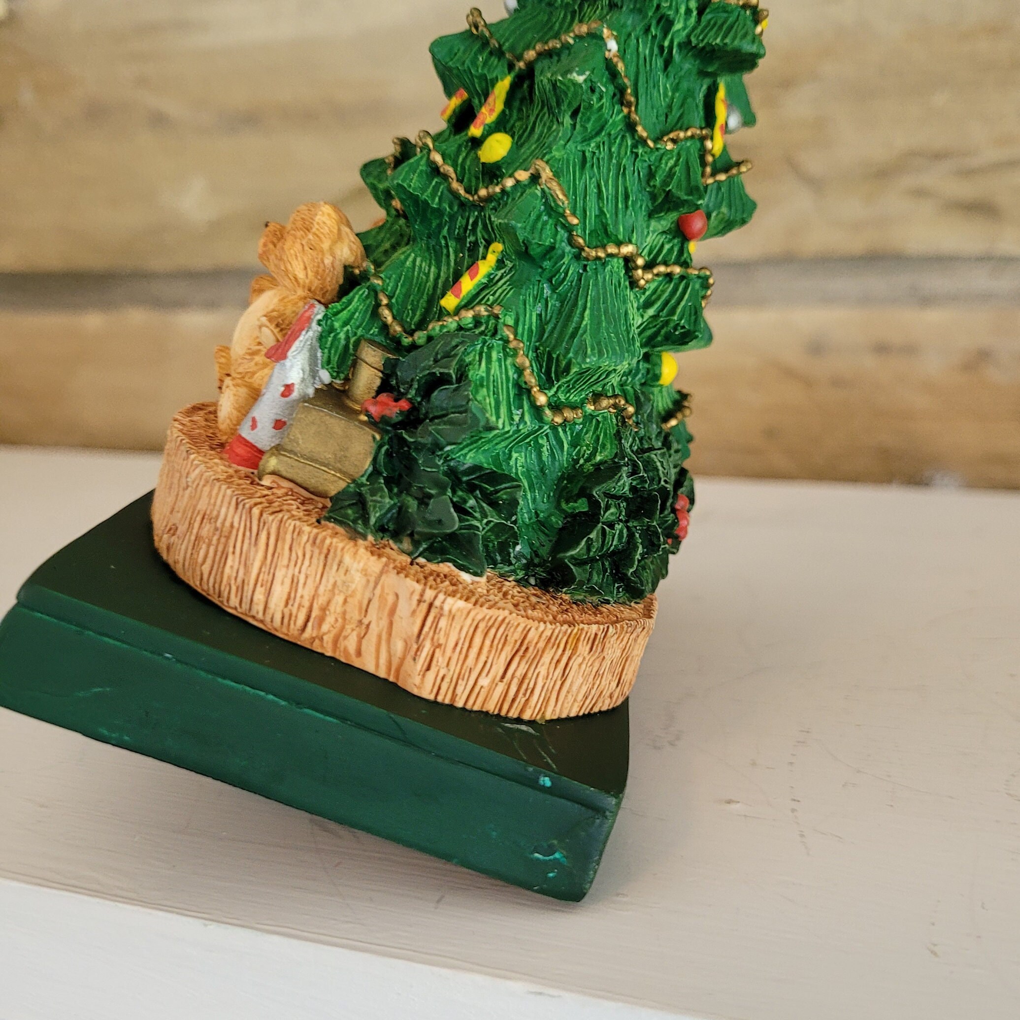 Pair Vintage Christmas Stocking Holders Hangers for Mantel by Etsy