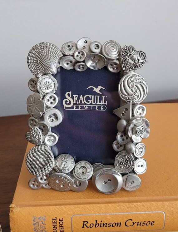 シーガル　フォトフレーム　ピューター 7b4cdeff382d72af1ab422573d2769