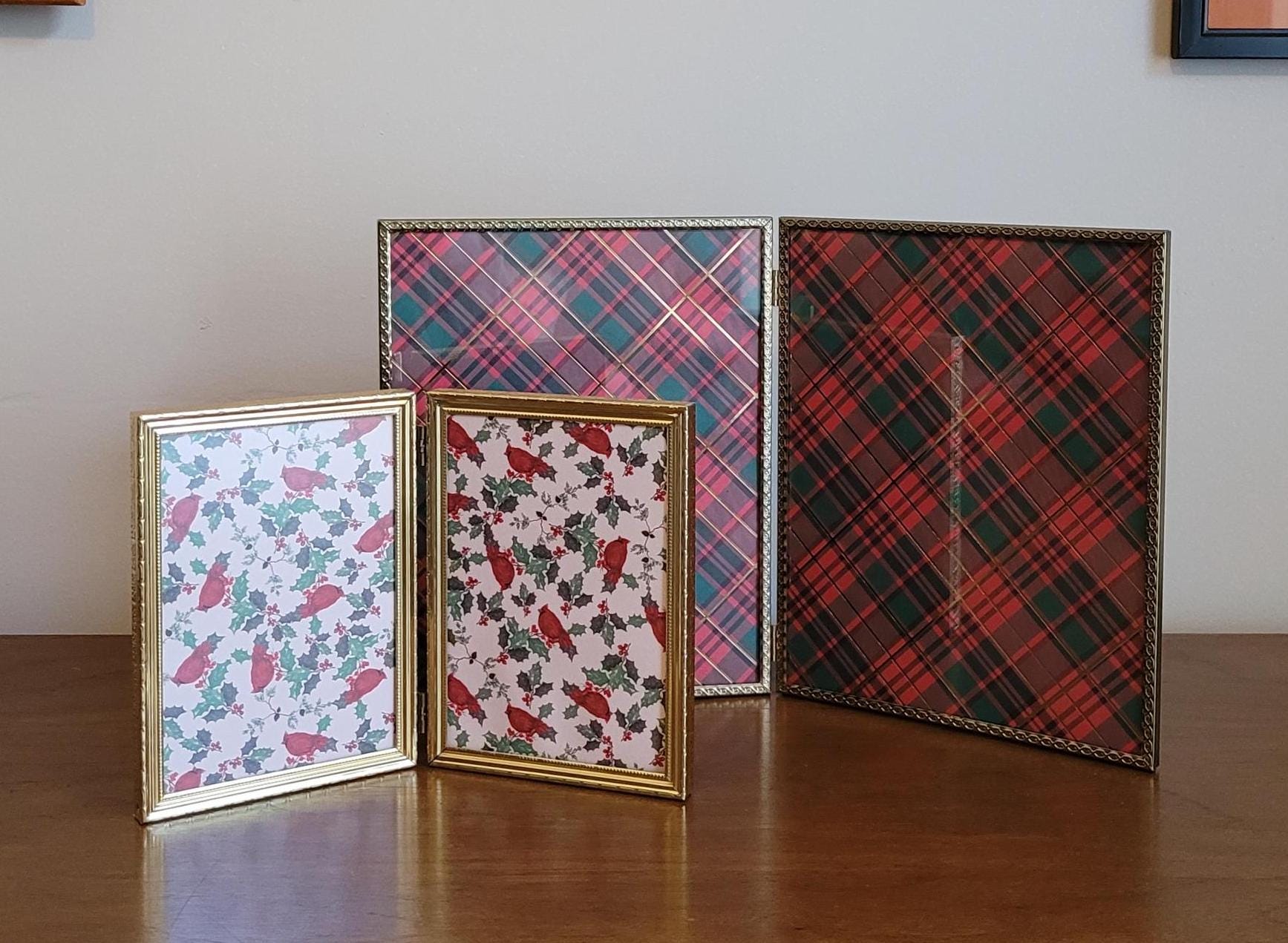 Vintage Hinged Gold Tone Picture Frame Set, 8x10 & 5x7 - Etsy