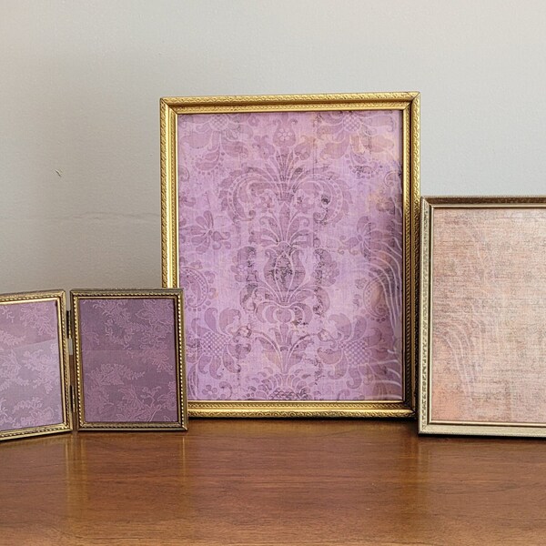 Gold Tone Frames Etsy