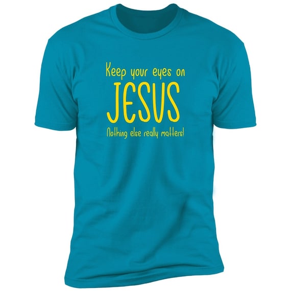 Jesus Is My Protector Christian Sayings' Men's V-Neck T-Shirt