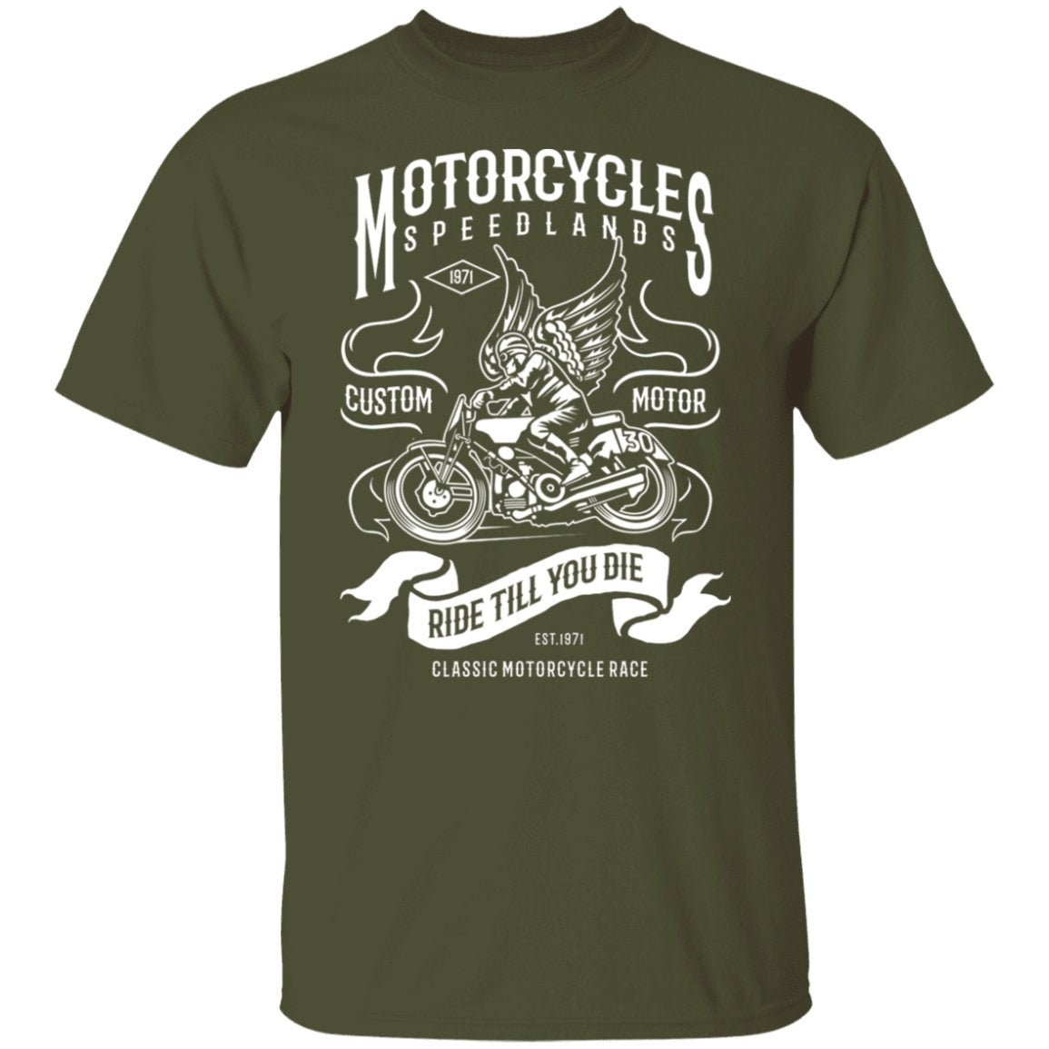Motorcycle Shirt Motorcycle Speedlands Classic Motorcycle | Etsy