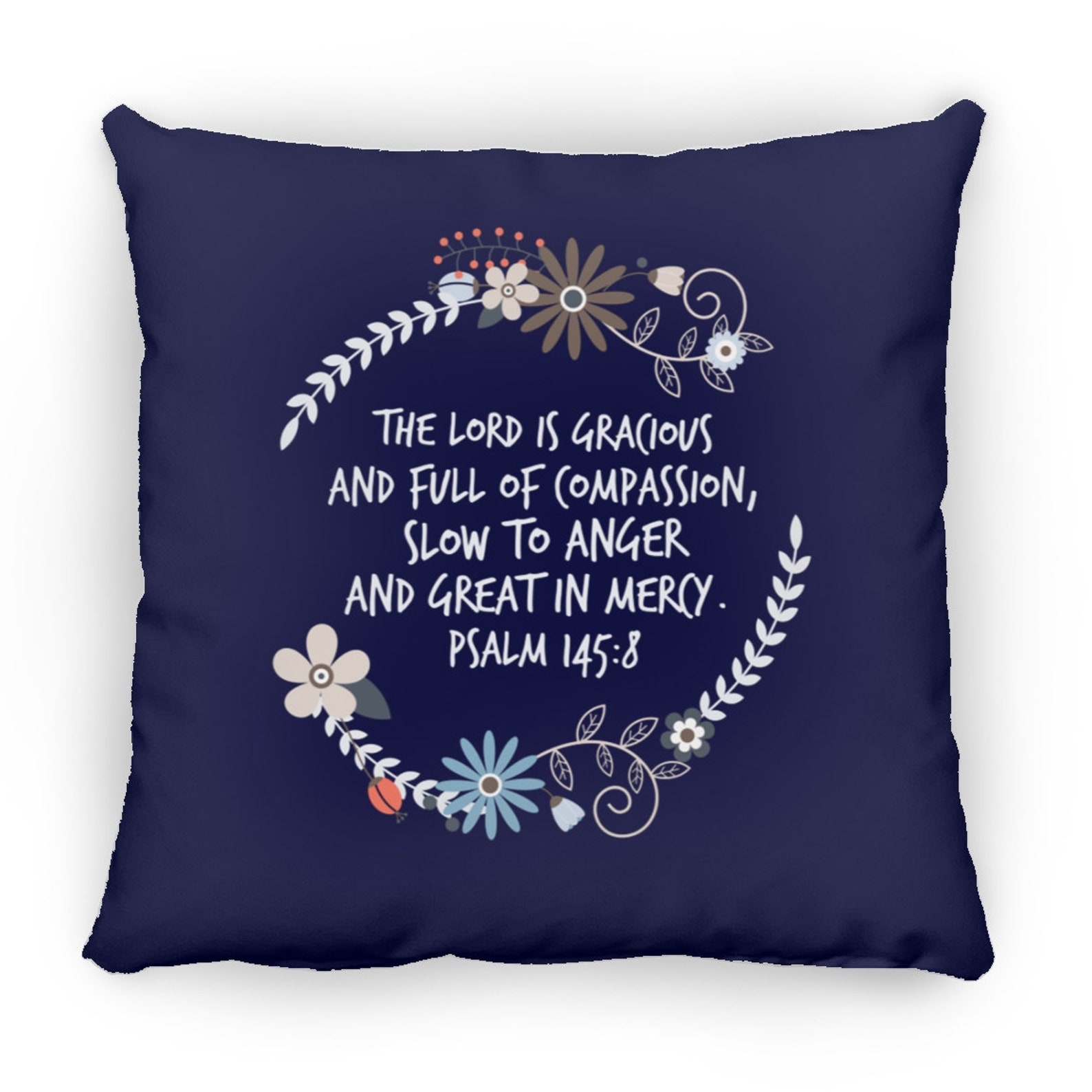 Christian Throw Pillow Bible Verse Pillow the Lord is Etsy UK