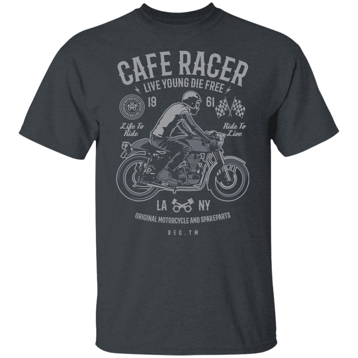 Motorcycle Shirt Cafe Racer Speed Maniac Classic Motorcycle - Etsy