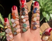 Adjustable Crystal Ring