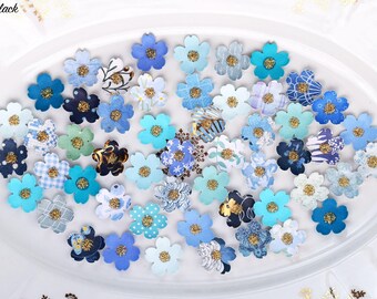 Blue Wildflowers Paper Confetti for Wedding, Bachelorette Party, Bridal and Baby Showers, Birthday, Tea Party, Cinderella Party Flowers