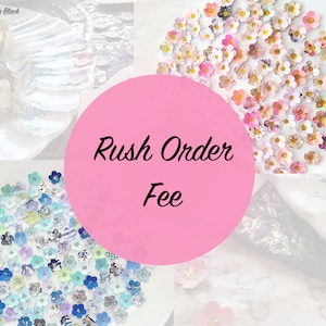 Frais de commande urgente UNIQUEMENT pour les confettis de fleurs en papier