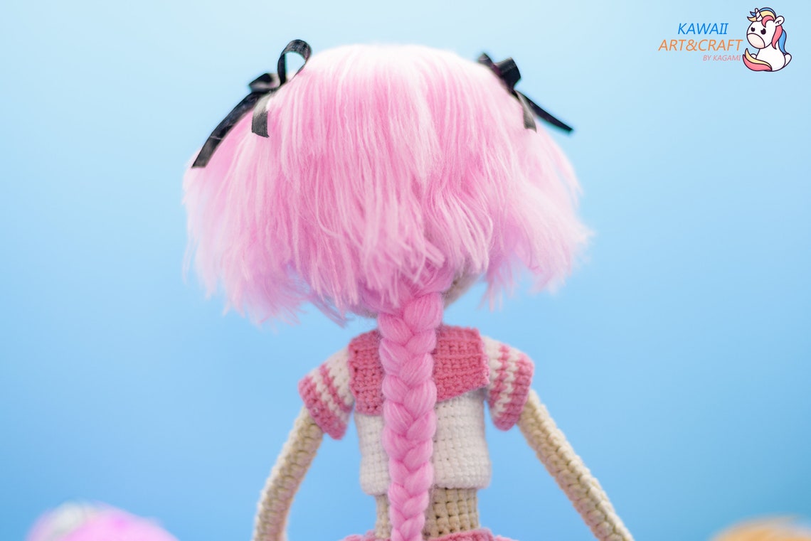 Big Amigurumi doll Astolfo from Fate series Grand Order Stay | Etsy Polska