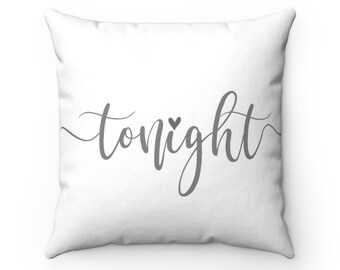 Funny Gift For Bedroom Adult Humor Tonight Not Tonight Etsy
