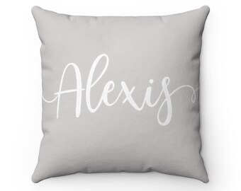 custom name pillow personalized