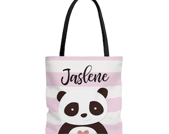 Gift For Her Unicorn Bag Panda Corn Unicorn Tote Bag Canvas Tote Bag Panda Gifts Unicornio Panda Tote Bag Panda Birthday Party