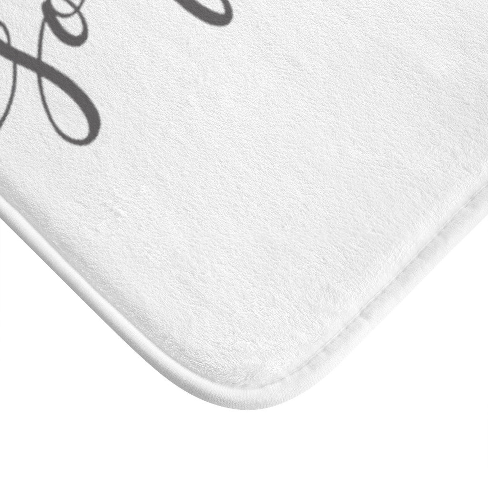 So Fresh and so Clean Bath Mat White Bath Mat Gray Text Etsy