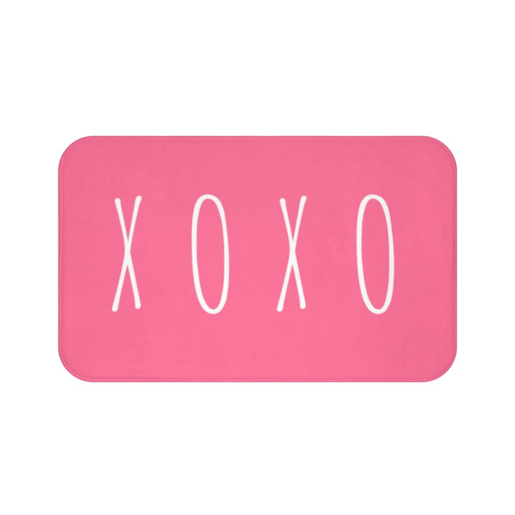 Bath Mat xoxo Pretty Bath Mat Girlie Bath Mat Memory Etsy