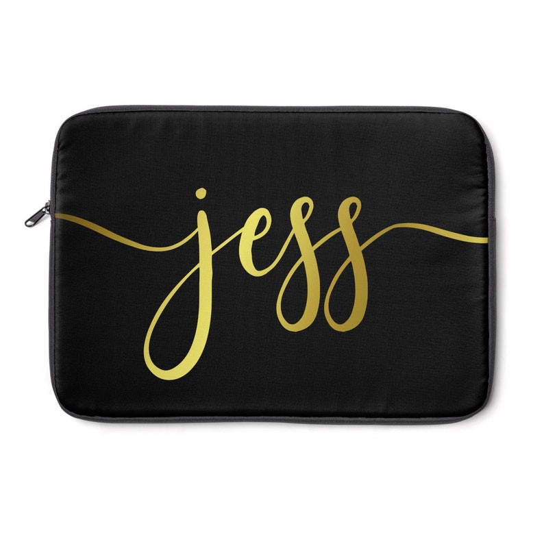 Customizable Name Laptop Sleeve Personalized Laptop Sleeve Etsy UK