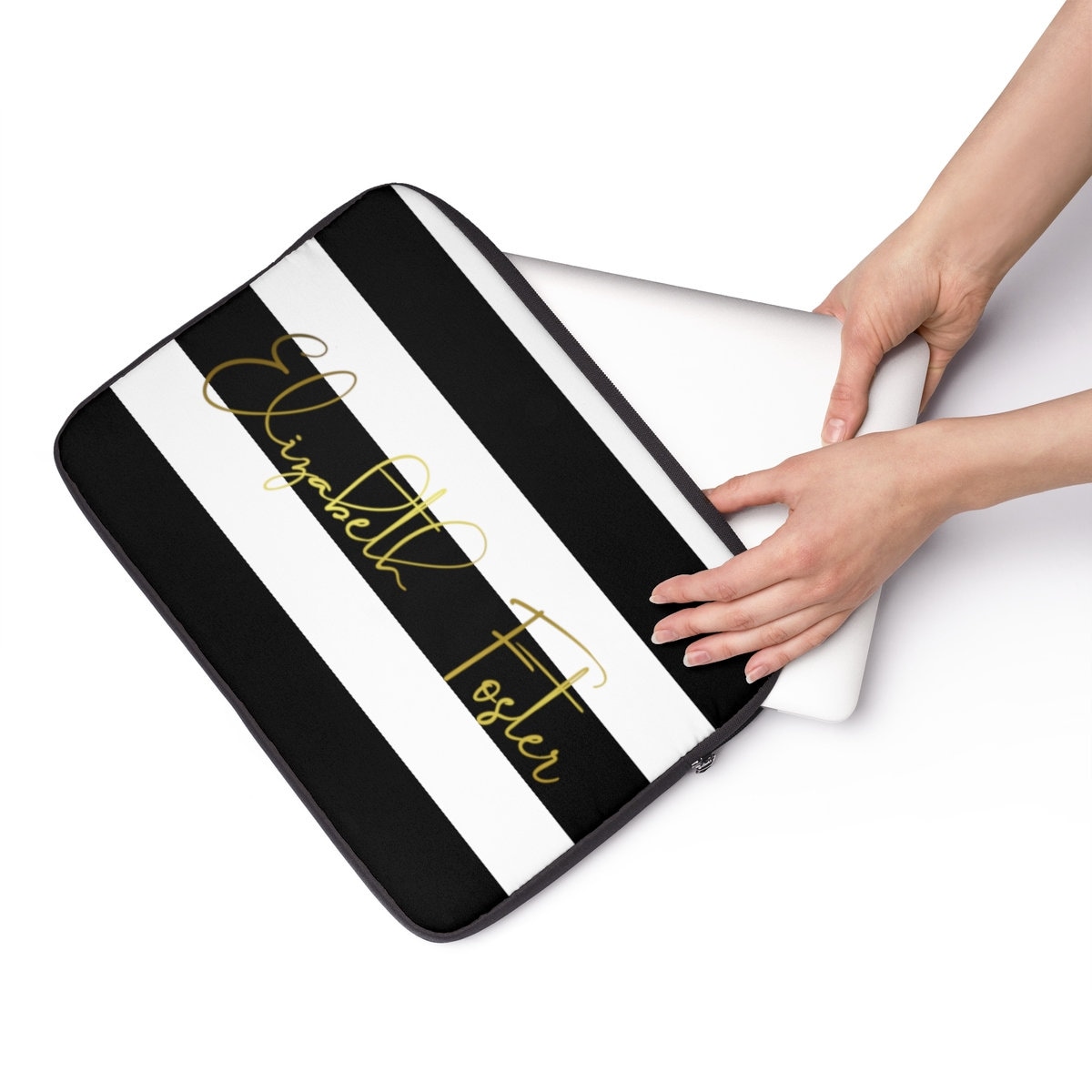 Custom name laptop sleeve personalized laptop sleeve laptop Etsy