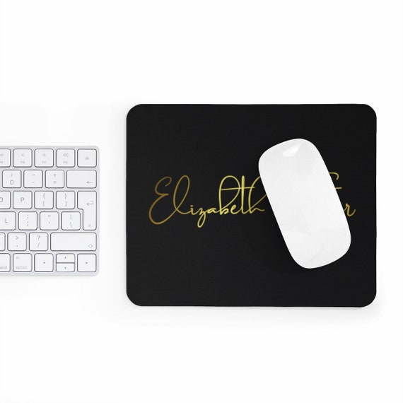 Elegant Mouse pad custom name mousepad personalized mouse Etsy