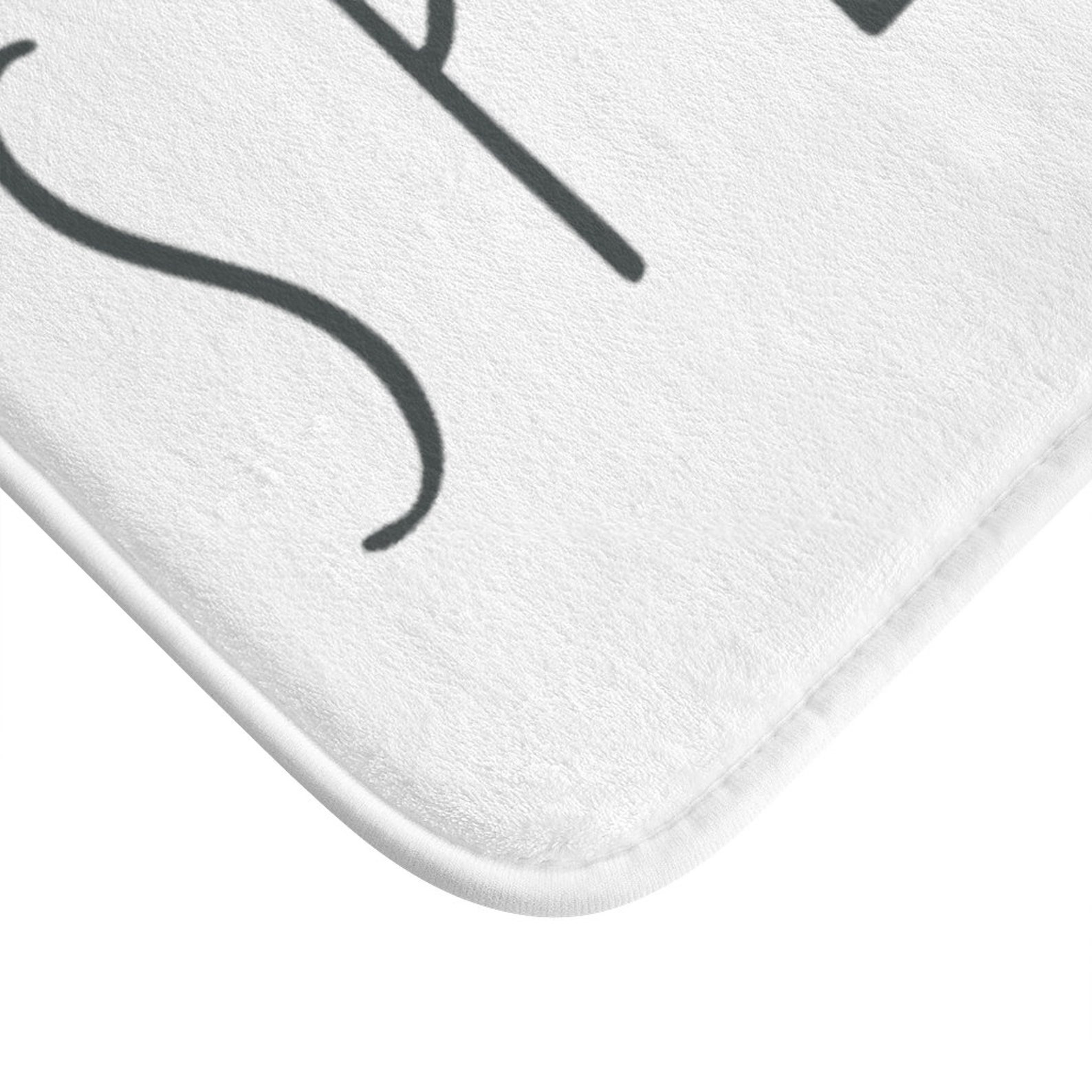 Splish Splash Matching Bath Mats Black and White Bath Mat Etsy