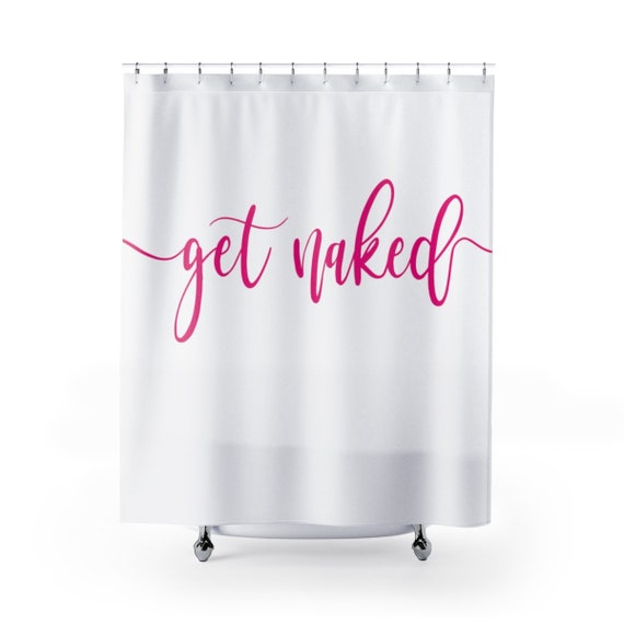 Get naked sales shower curtain