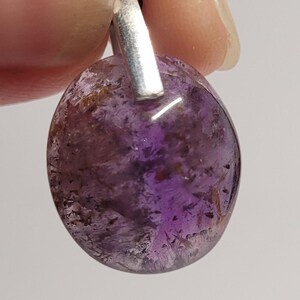 Super Seven Crystal Pendant: 925 Silver, Melody Stone, Brazil