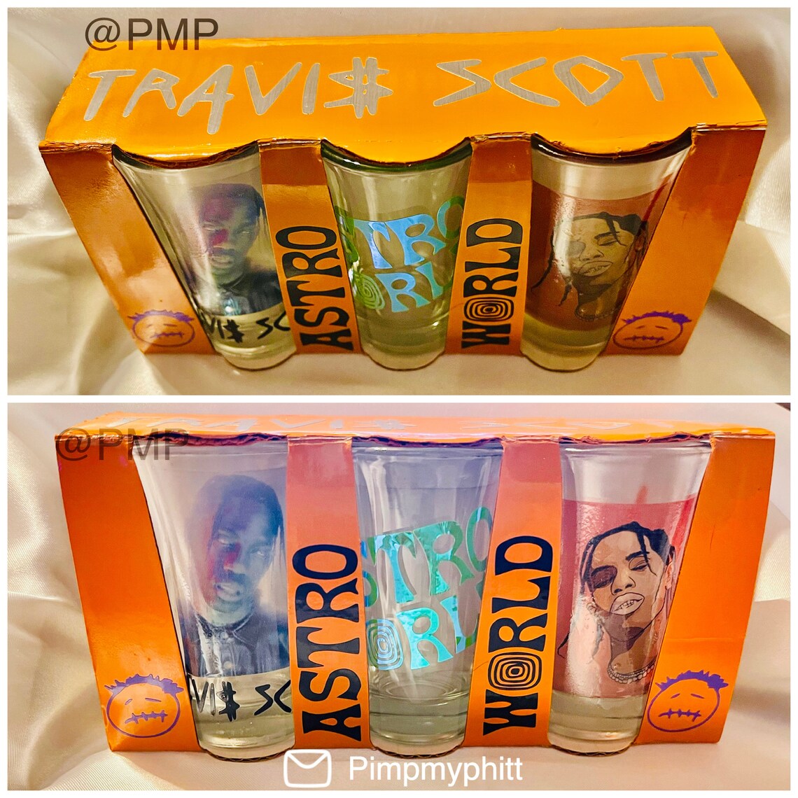 Travis Scott Shot Glass Set Etsy