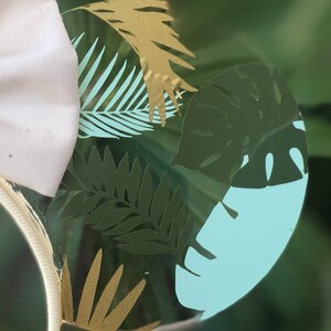 Minnie Mouse Tropical Leaf Clear Ears image 3