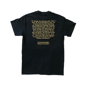 Vegas Golden Knights Karlsson Speech T-Shirt