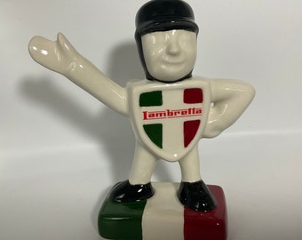 Lambretta man mechanic.Trophy/ figurine.