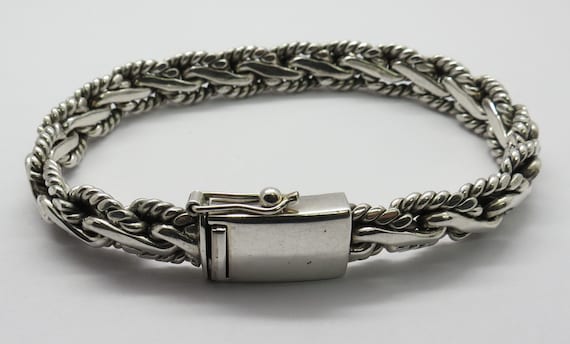 Bali Bracelet Byzantine | Unisex Bali Jewelry | Bali Borobudur Chain Silver  for — Discovered