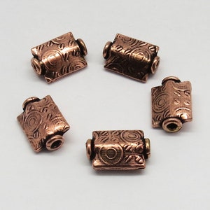 10 Pieces Copper Beads Genuine Copper Beads Jewelry Supplies Beads Handmade Copper Beads 12x8mm Beads