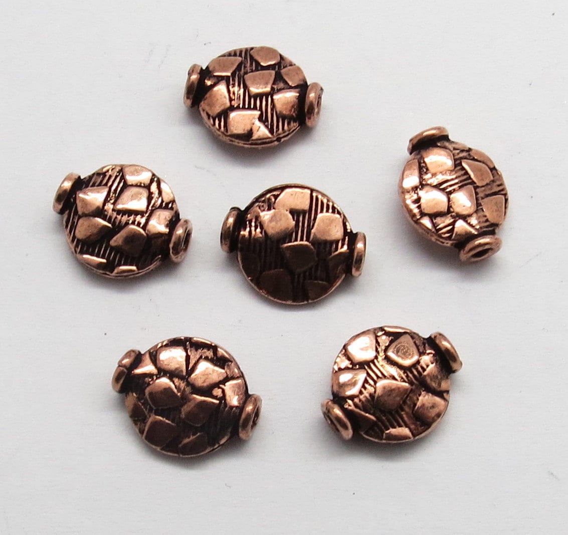 10 Pieces Copper Beads Genuine Copper Beads Jewelry Supplies Etsy