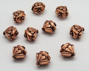 10 stuks koperen kralen Echte koperen kralen Sieradenbenodigdheden 11 mm kralen Accessoires voor het maken van sieraden