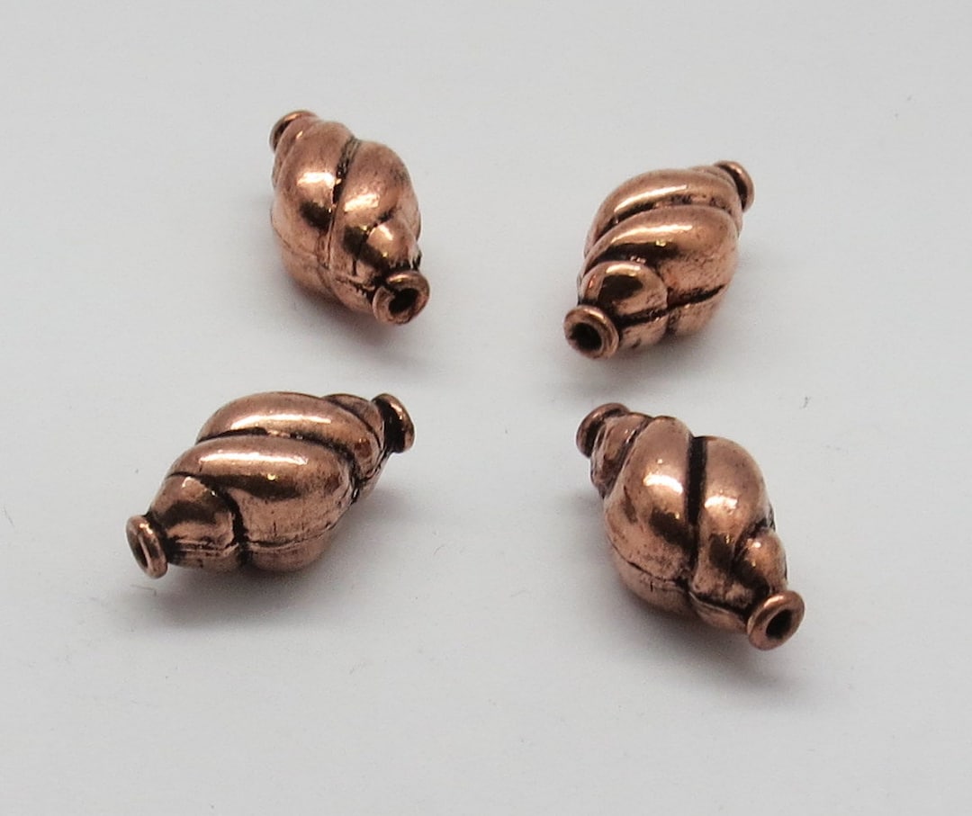 10 Pieces Copper Beads Antique Copper Beads Jewelry Making Etsy